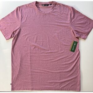 TRAVIS‎ MATHEW Short Sleeve The Crew T-Shirt Mens 3XL Red Golf Pima Cotton Peru